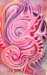 534 Pink swirl 40x60cm